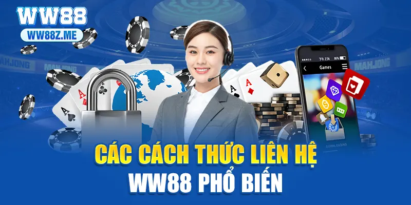 Các cách thức liên hệ WW88 phổ biến