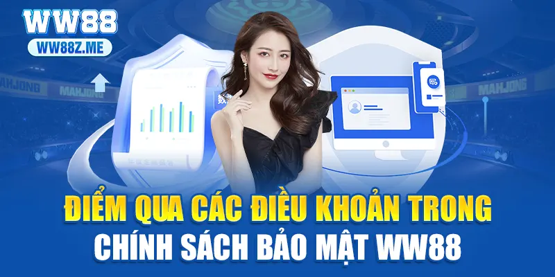 Điểm qua các điều khoản trong chính sách bảo mật WW88