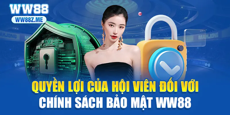 Quyền lợi của hội viên được cam kết theo chính sách bảo mật WW88